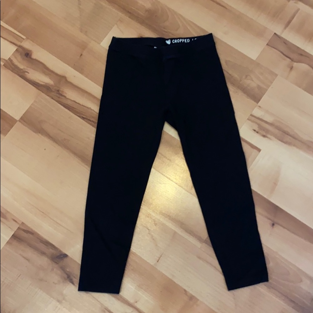 Crew cuts cropped leggings. Kids size 12